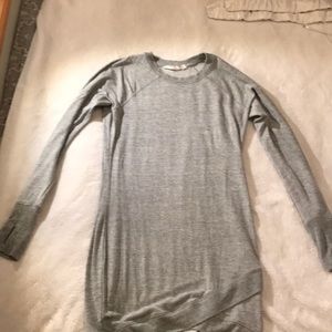 Athleta Criss Cross Sweatshirt Dress